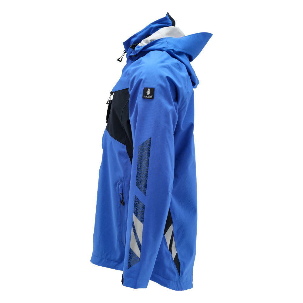 MASCOT® ACCELERATE Hard Shell Jacke Azurblau/Schwarzblau 18001