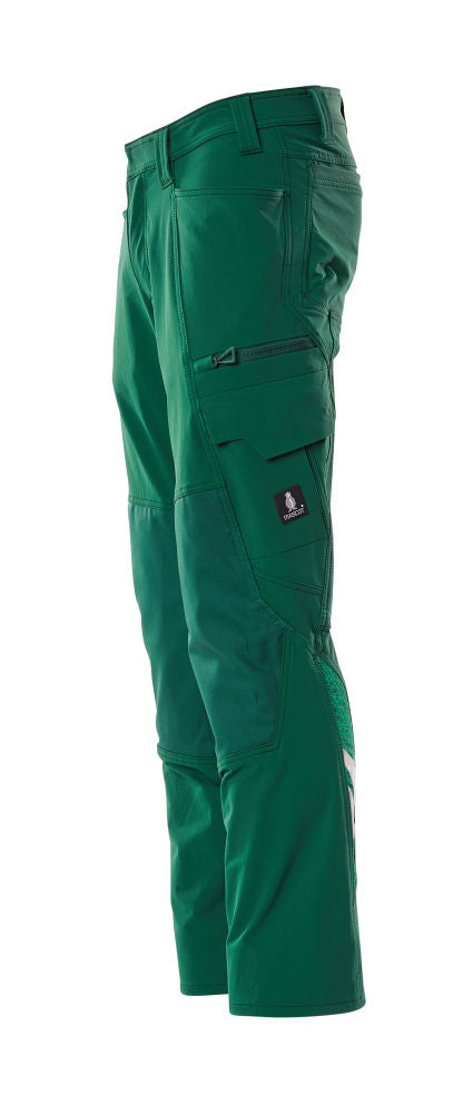 MASCOT® ACCELERATE Hose mit Knietaschen Ultimate Stretch Grün 18079