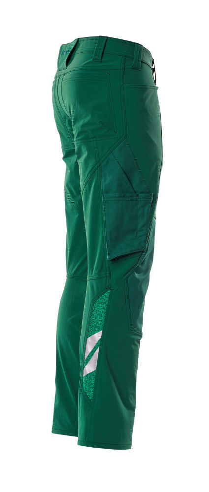 MASCOT® ACCELERATE Hose mit Knietaschen Ultimate Stretch Grün 18079