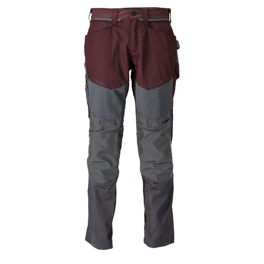 MASCOT® CUSTOMIZED Hose mit Knietaschen Bordeaux/Anthrazit 22479