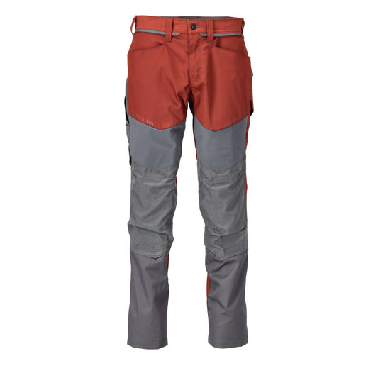 MASCOT® CUSTOMIZED Hose mit Knietaschen Herbstrot/Anthrazit 22479