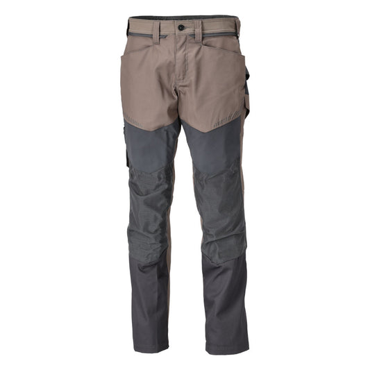MASCOT® CUSTOMIZED Hose mit Knietaschen Sandbeige/Schwarz 22479