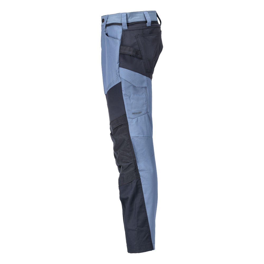 MASCOT® CUSTOMIZED Hose mit Knietaschen Steinblau/Schwarzblau 22479