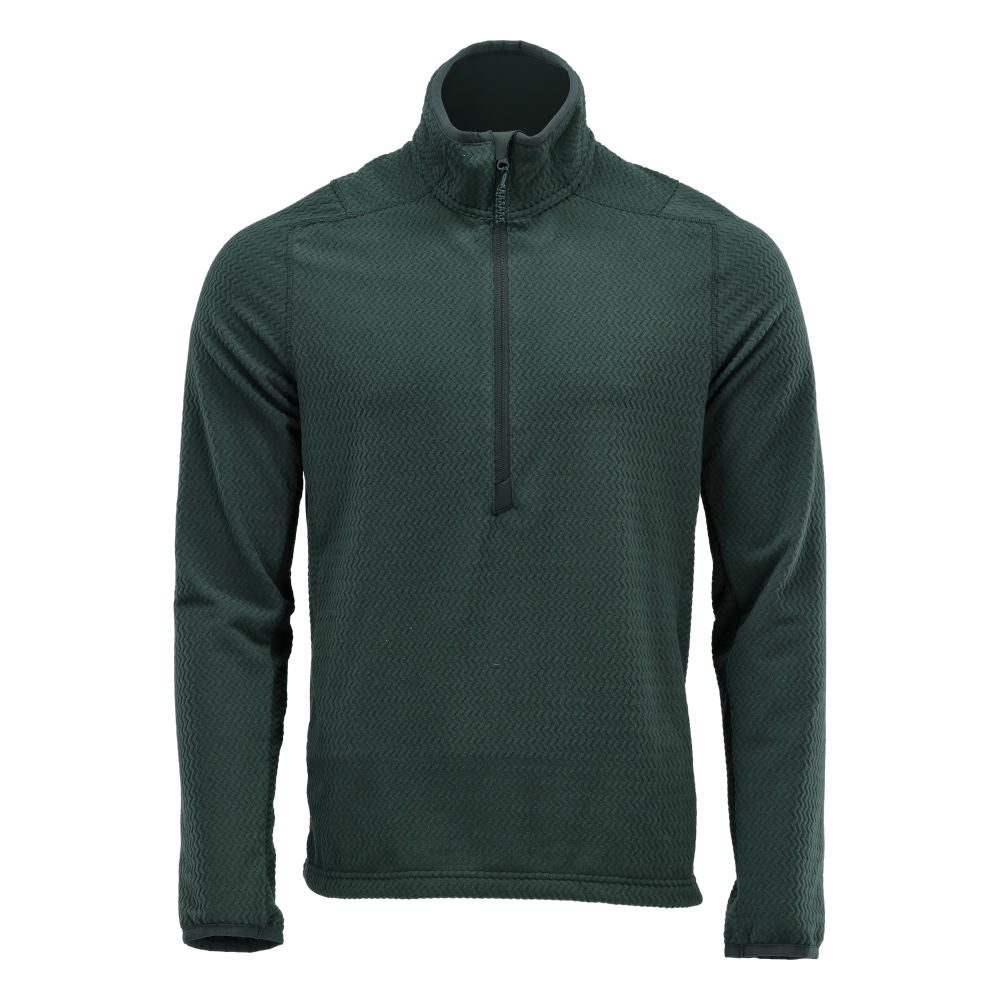 MASCOT® CUSTOMIZED Microfleece Pullover mit kurzem Reißverschluss Waldgrün 22703
