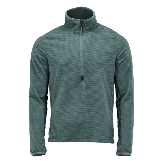 MASCOT® CUSTOMIZED Microfleece Pullover mit kurzem Reißverschluss helles Waldgrün 22703