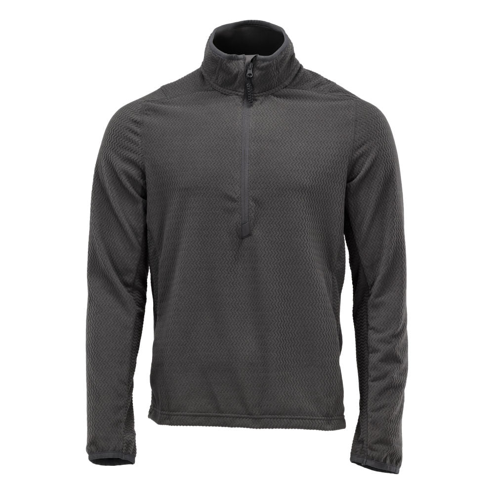 MASCOT® CUSTOMIZED Microfleece Pullover mit kurzem Reißverschluss Anthrazit 22703