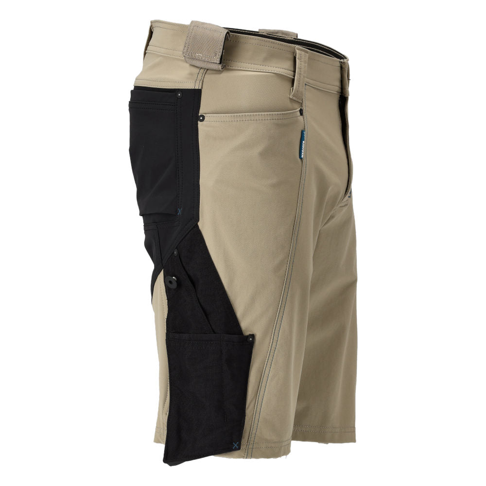 MASCOT® ADVANCED Shorts Ultimate Stretch Khaki/Schwarz 23149