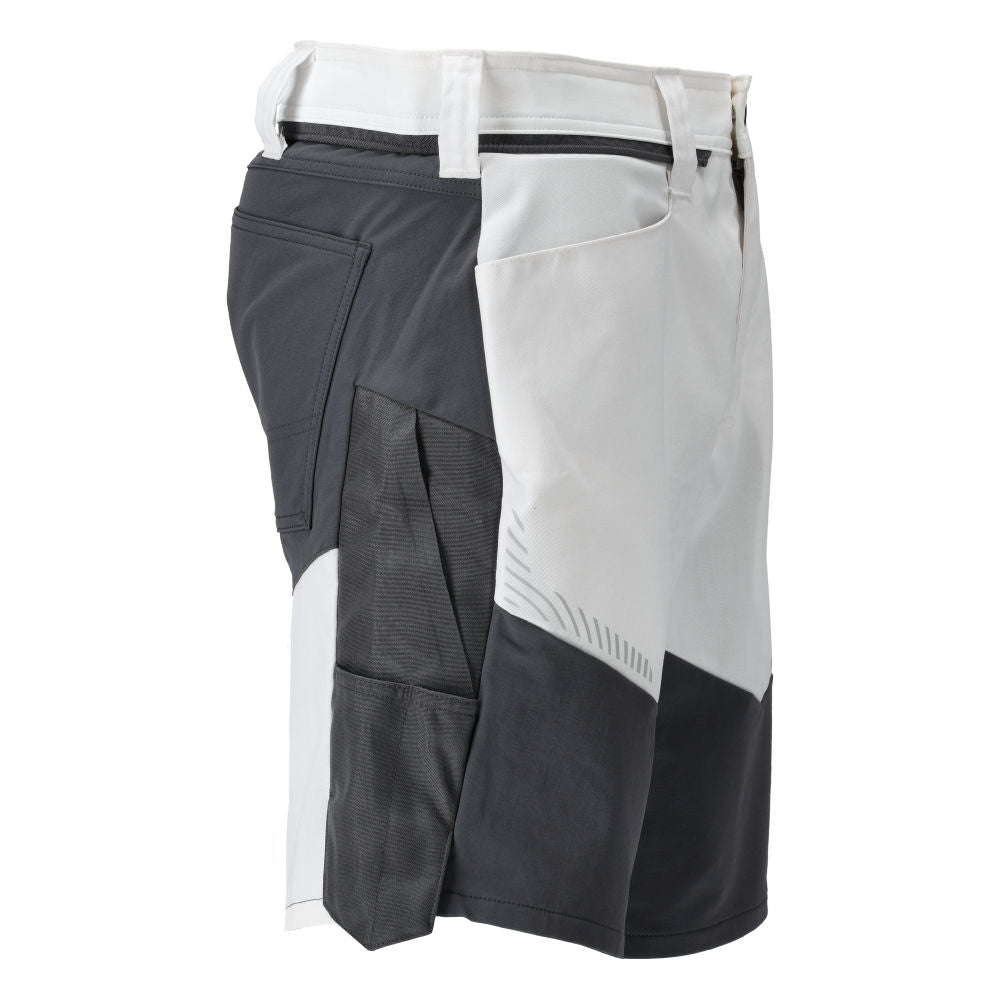 MASCOT® CUSTOMIZED Shorts mit Stretch Zones Weiß/Anthrazit 25149