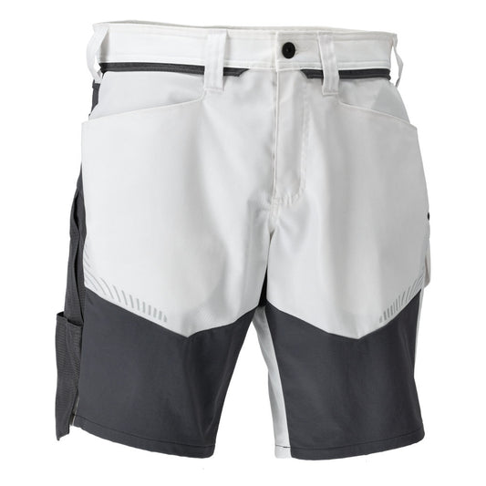 MASCOT® CUSTOMIZED Shorts mit Stretch Zones Weiß/Anthrazit 25149