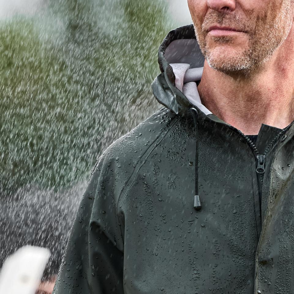 Elka Elements Regenjacke PU/PVC Oliv 306600