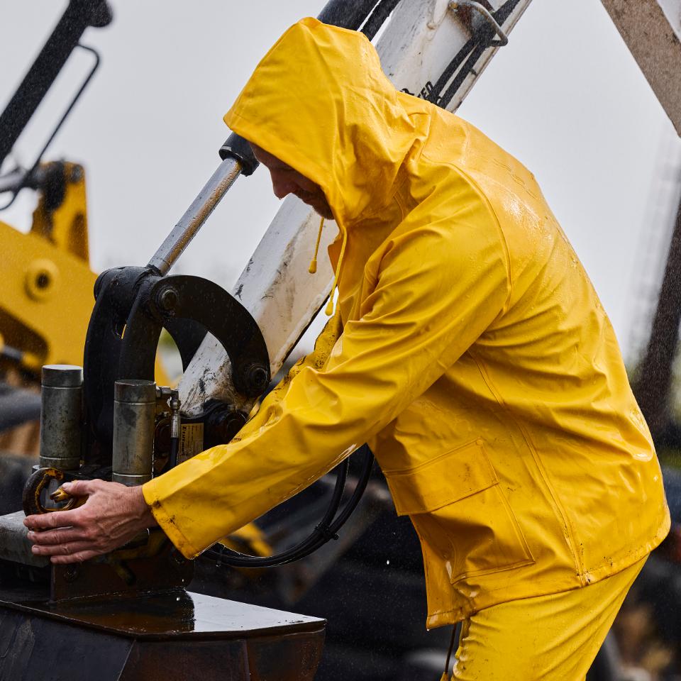 Elka Elements Regenjacke PU/PVC Gelb 306600