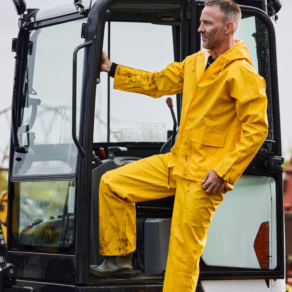 Elka Elements Regenhose PU/PVC Gelb 302400