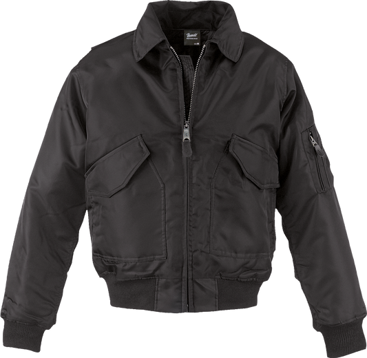 Brandit CWU Bomberjacke Fliegerjacke Schwarz 3110