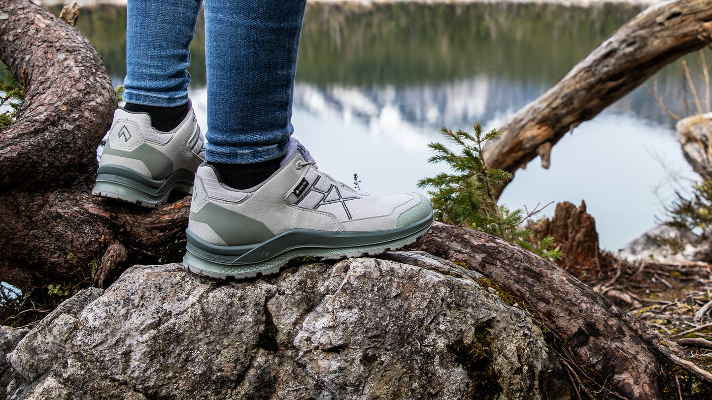 Haix Black Eagle Adventure 3.0 GTX Ws low snow-sage Damenmodell 330146