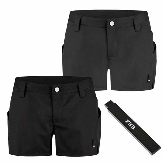 FHB Jesko Arbeits-Shorts extra kurz 125050 + gratis FHB Zollstock Xaver