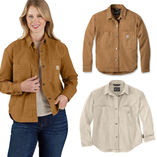 Carhartt Damen Loose Fit Heavyweight Duck Overshirt 106621