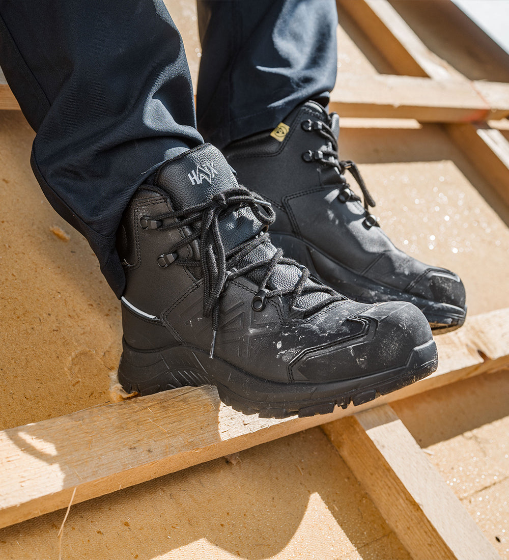 HAIX Black Eagle Safety 610 LTR GTX Sicherheitsstiefel S7 Schwarz 610052