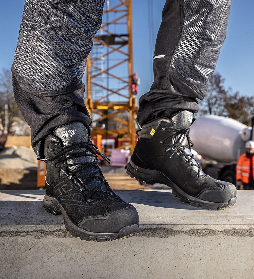 HAIX Black Eagle Safety 610 V GTX Sicherheitsstiefel S7 Schwarz 610063