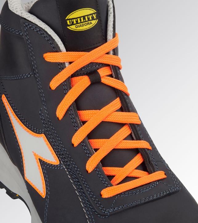 Diadora Sicherheitsschuhe Glove MDS Mid S3S FO HRO SR Marineblau/Orange 701.181134