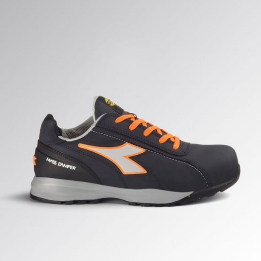 Diadora Sicherheitsschuhe Glove MDS LOW S3S FO HRO SR Marineblau/Orange 701.181135