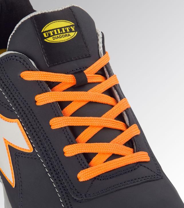 Diadora Sicherheitsschuhe Glove MDS LOW S3S FO HRO SR Marineblau/Orange 701.181135