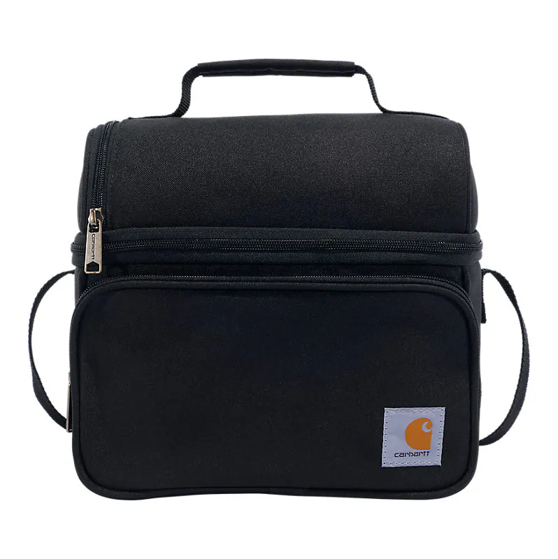 Carhartt Insulated 12 Can Two Compartment Lunch Cooler Kühltasche Schwarz B0000546