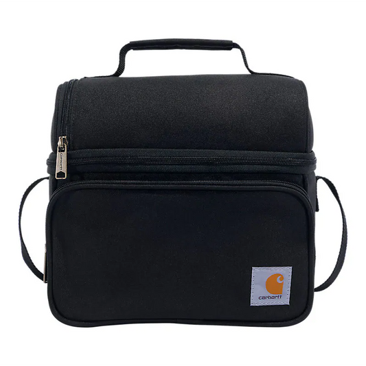 Carhartt Insulated 12 Can Two Compartment Lunch Cooler Kühltasche Schwarz B0000546