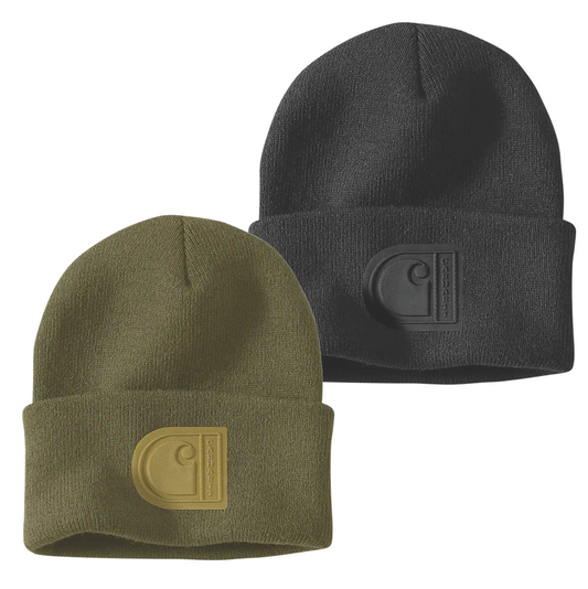 Carhartt Cuffed C Patch Wintermütze mit Carhartt Logo 107190