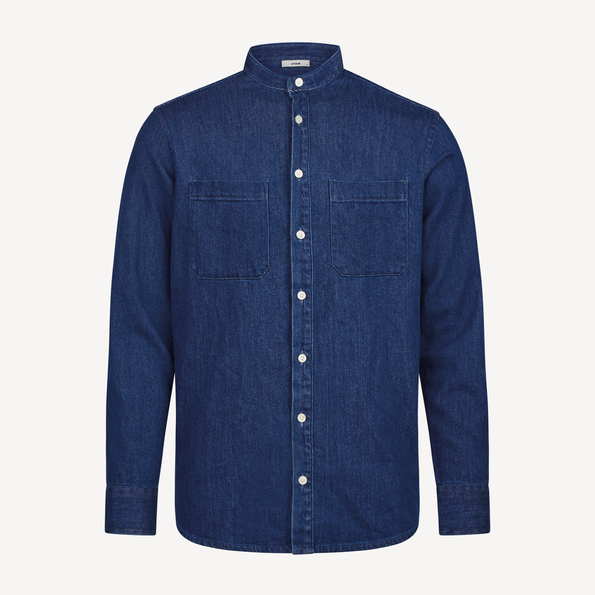 FHB Jeanshemd Alfred Arbeitshemd Denim Blau 90533