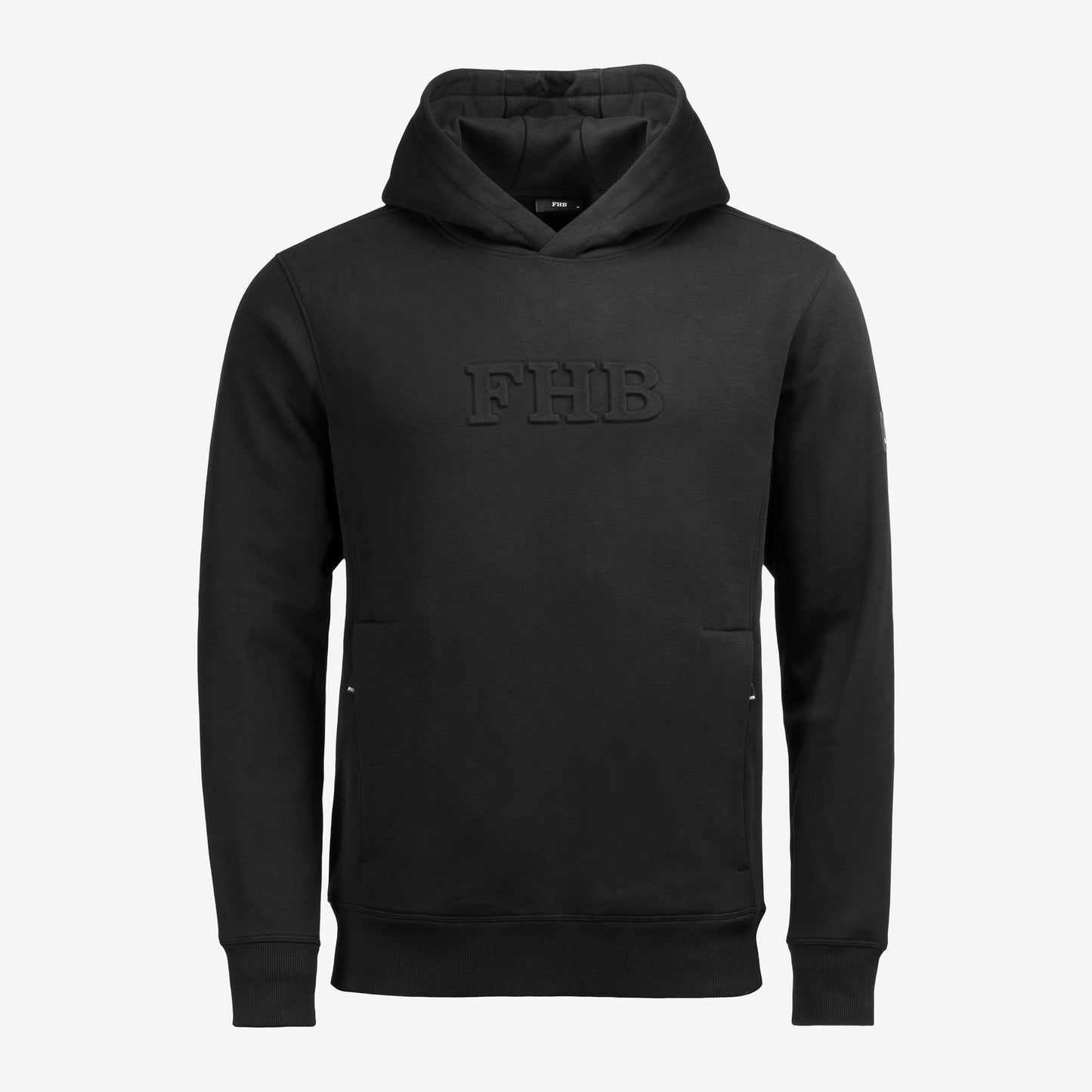 FHB Bello Hoodie Kapuzenpullover mit FHB Logo Schwarz 820500