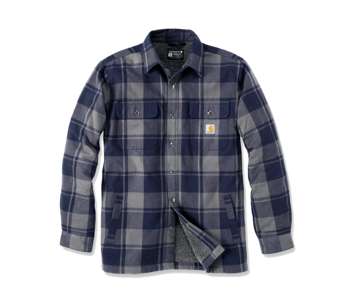 Carhartt Flannel Sherpa Lined Shirt Jacket Hemdjacke 105939
