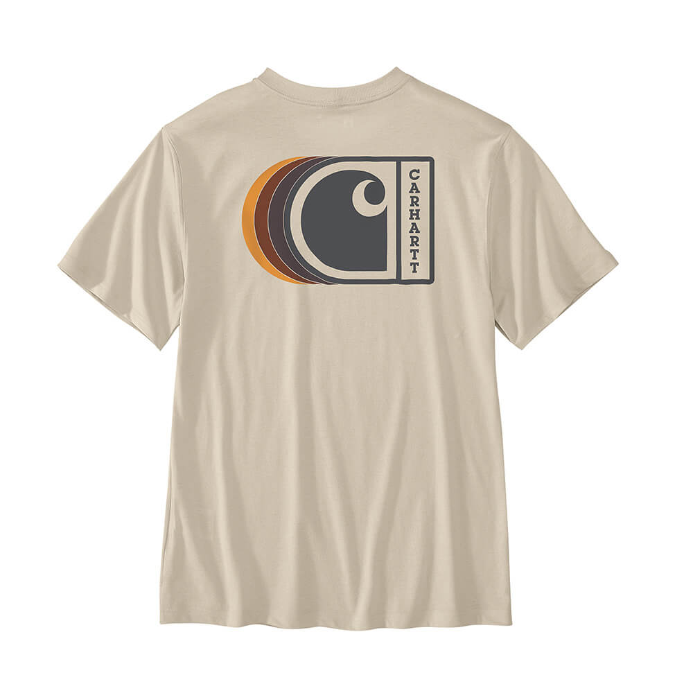 Carhartt Relaxed Fit Lightweight Short-Sleeve C Graphic T-Shirt 107048