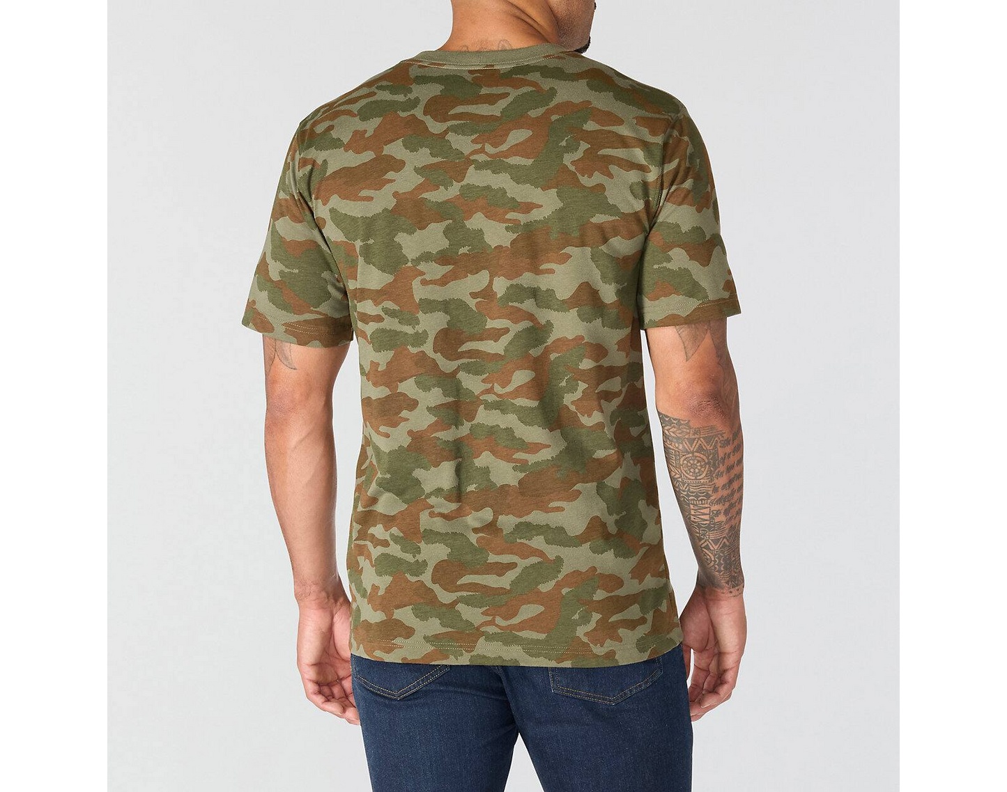 Carhartt Herren Irvine-T-Shirt mit Camouflage-Muster Relaxed Fit 107298