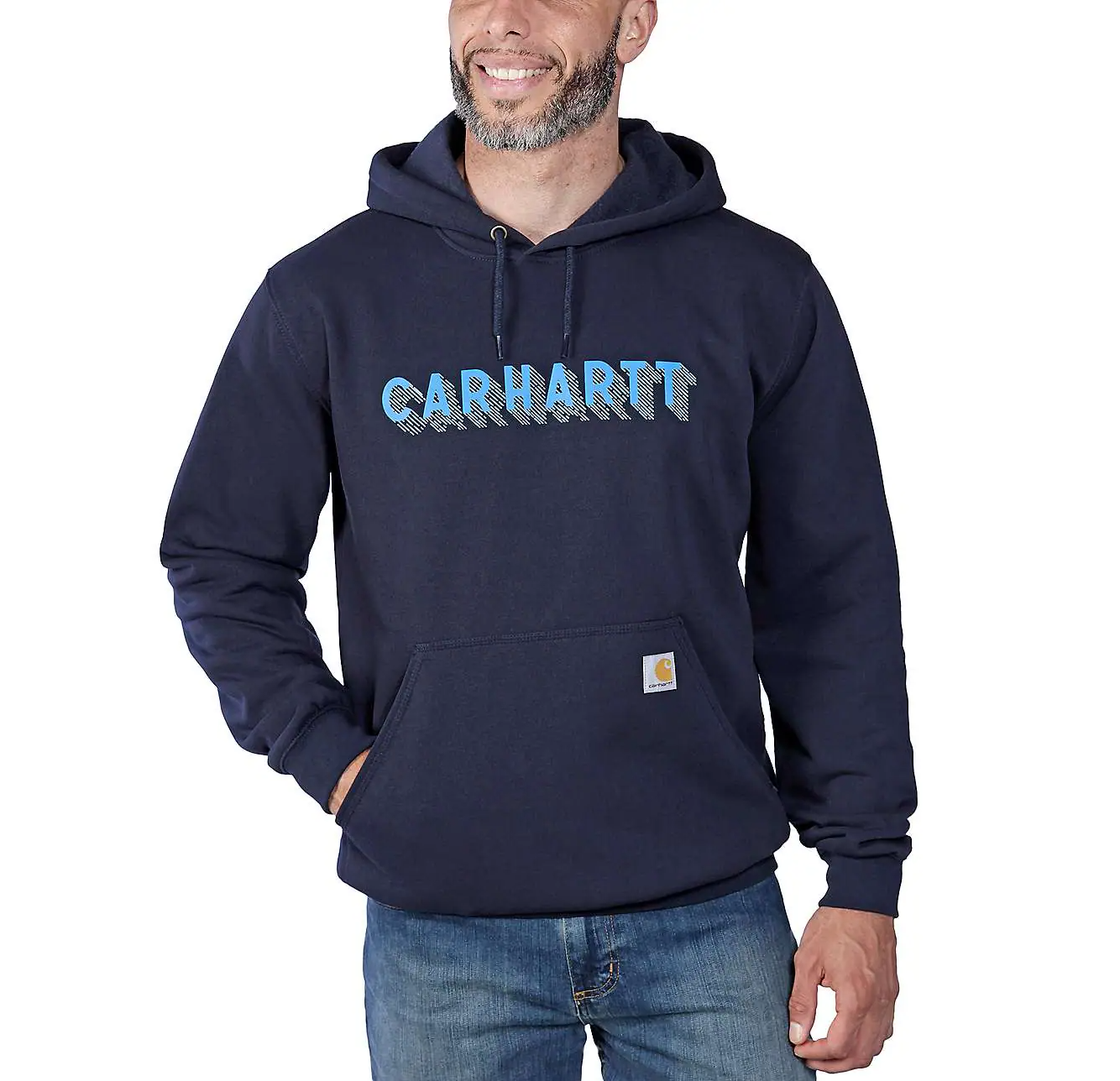 Carhartt Herren Rain Defender Logo Graphic Sweatshirt Hoodie 105944