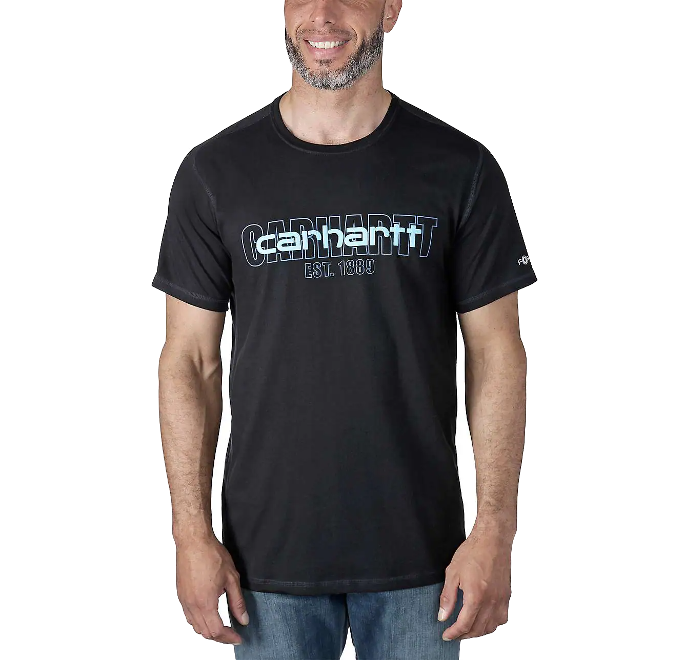 Carhartt Force Short Sleeve T-Shirt mit Carhartt Logo Graphic 106653