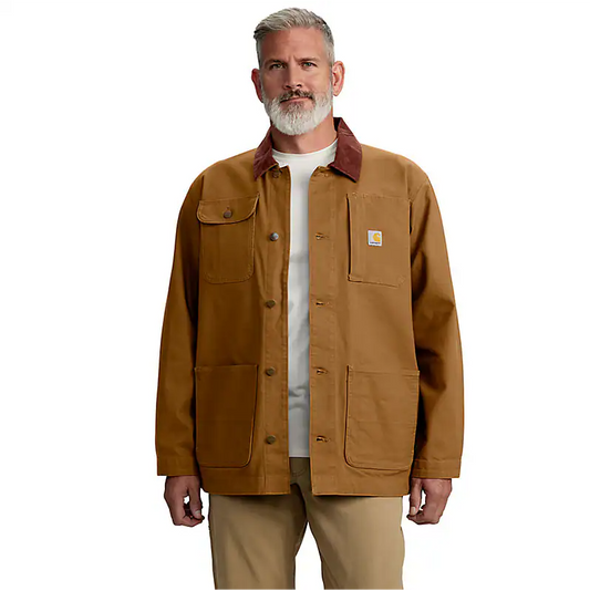 Carhartt Loose Fit Duck Blanket Lined C01 Chore Coat Herren Mantel 106675