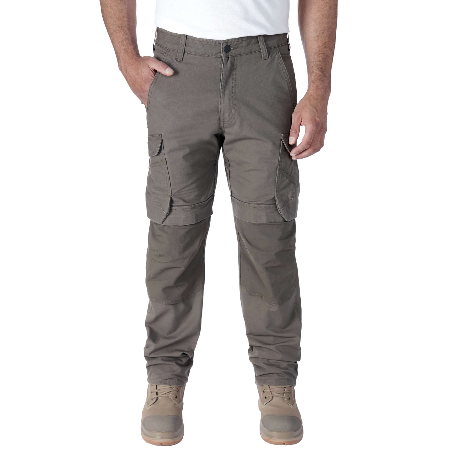 Carhartt Steel Rugged Flex Ripstop Double-Front Cargo Work Pant 105072