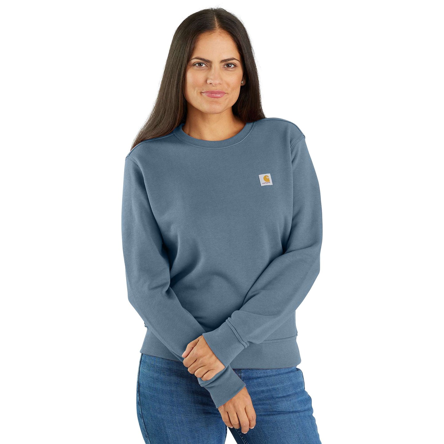 Carhartt Damen Relaxed Fit Midweight French Terry Crewneck Sweatshirt 106179