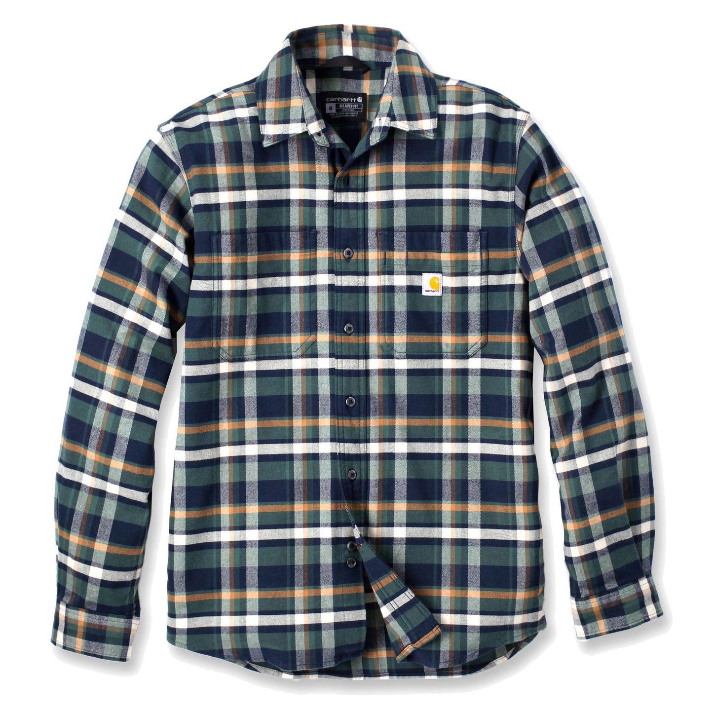 Carhartt Midweight Flannel Herren Langarmhemd Karohemd 106352