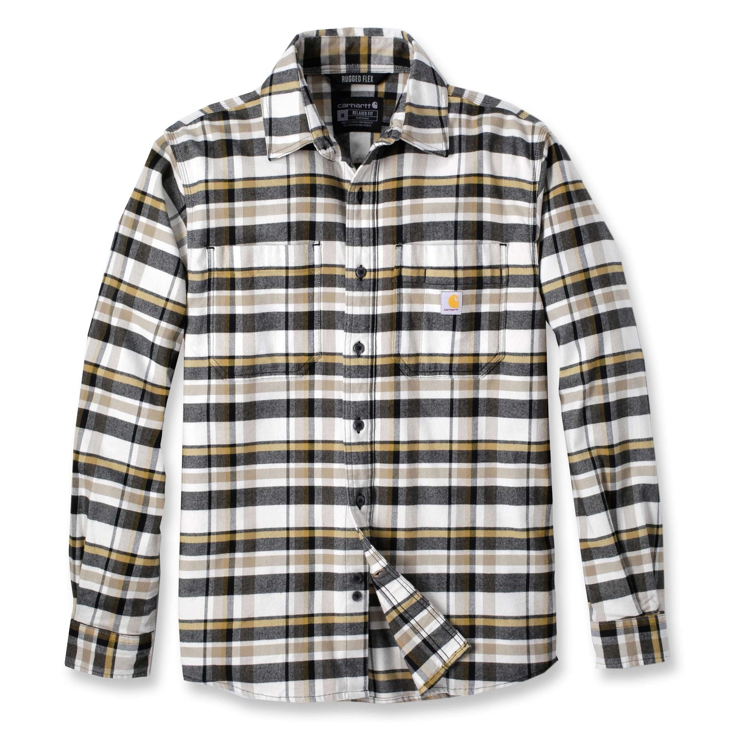 Carhartt Midweight Flannel Herren Langarmhemd Karohemd 106352