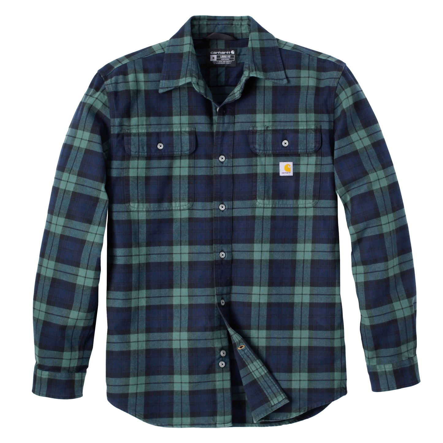 Carhartt Heavyweight Flannel Herren Langarmhemd Karohemd 106356