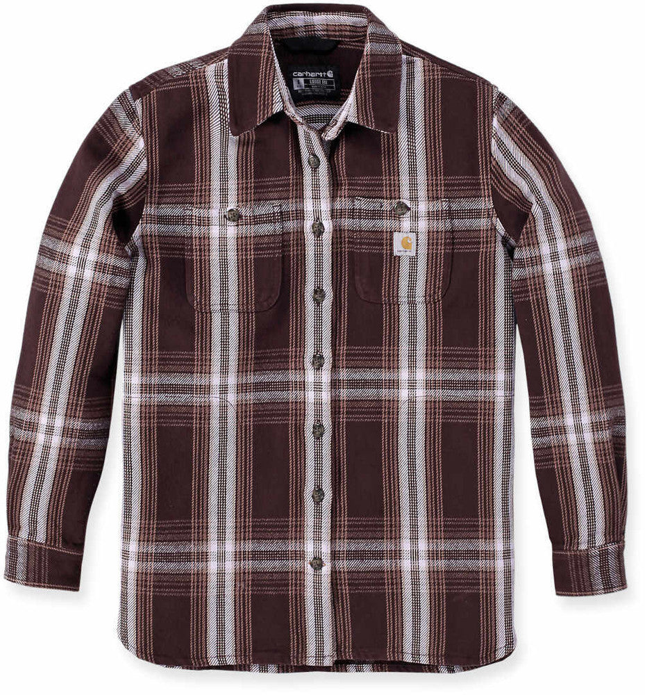 Carhartt Damen Hemd Overshirt Heavyweight Twill Shirt Jacket 105591