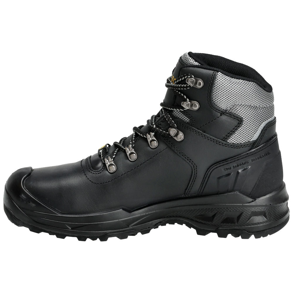 Mascot Sicherheitsstiefel Elbrus S3S Schwarz Leder F0074