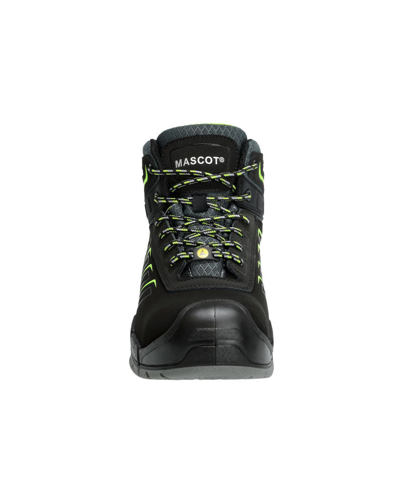 Mascot Sicherheitsstiefel Bimberi Peak S3S Schwarz Leder F0109