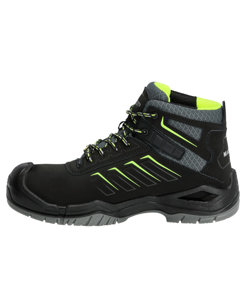 Mascot Sicherheitsstiefel Bimberi Peak S3S Schwarz Leder F0109