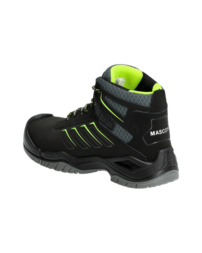 Mascot Sicherheitsstiefel Bimberi Peak S3S Schwarz Leder F0109