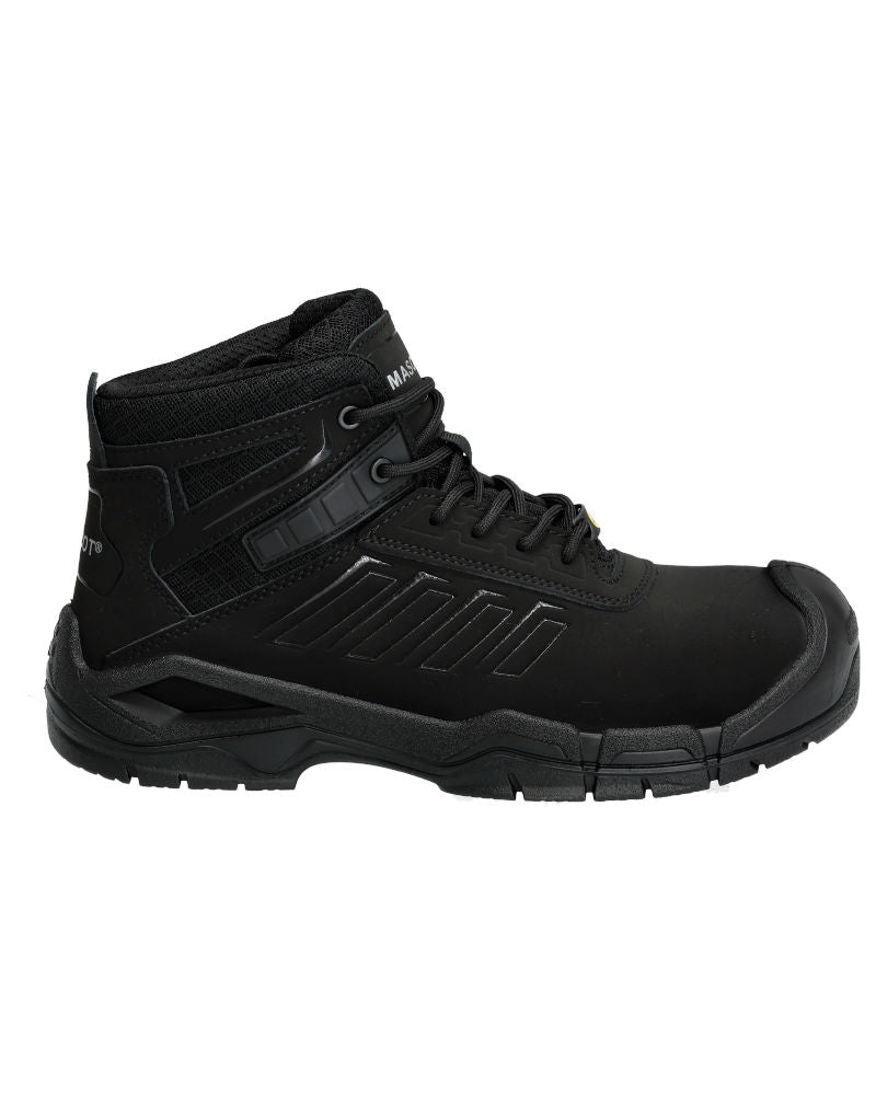 Mascot Sicherheitsstiefel Trivor S3S Schwarz Leder F0114