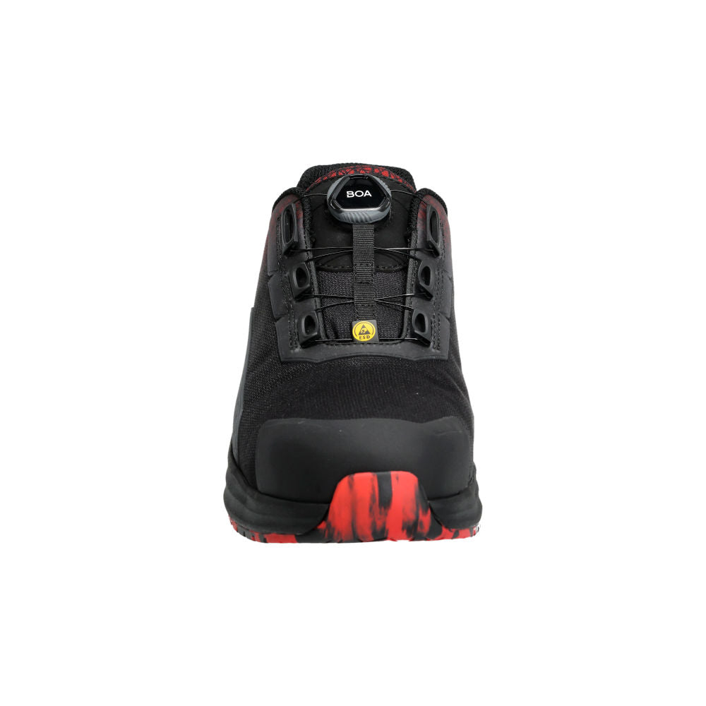 MASCOT® ACCELERATE Sicherheitsschuhe S3S mit BOA Schwarz/Rot F1501