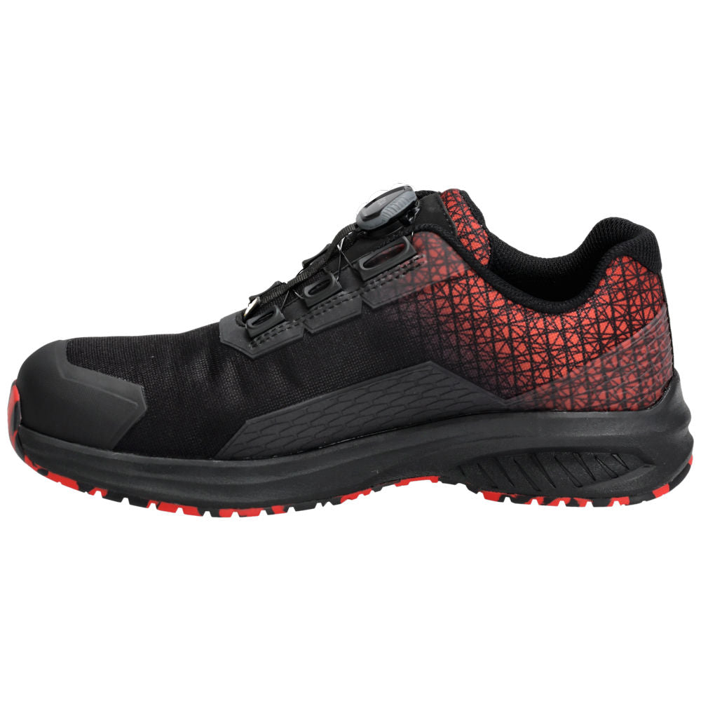 MASCOT® ACCELERATE Sicherheitsschuhe S3S mit BOA Schwarz/Rot F1501