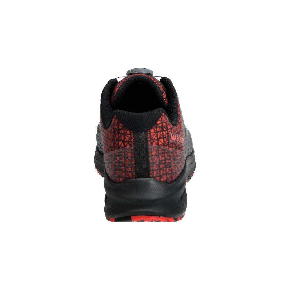 MASCOT® ACCELERATE Sicherheitsschuhe S3S mit BOA Schwarz/Rot F1501